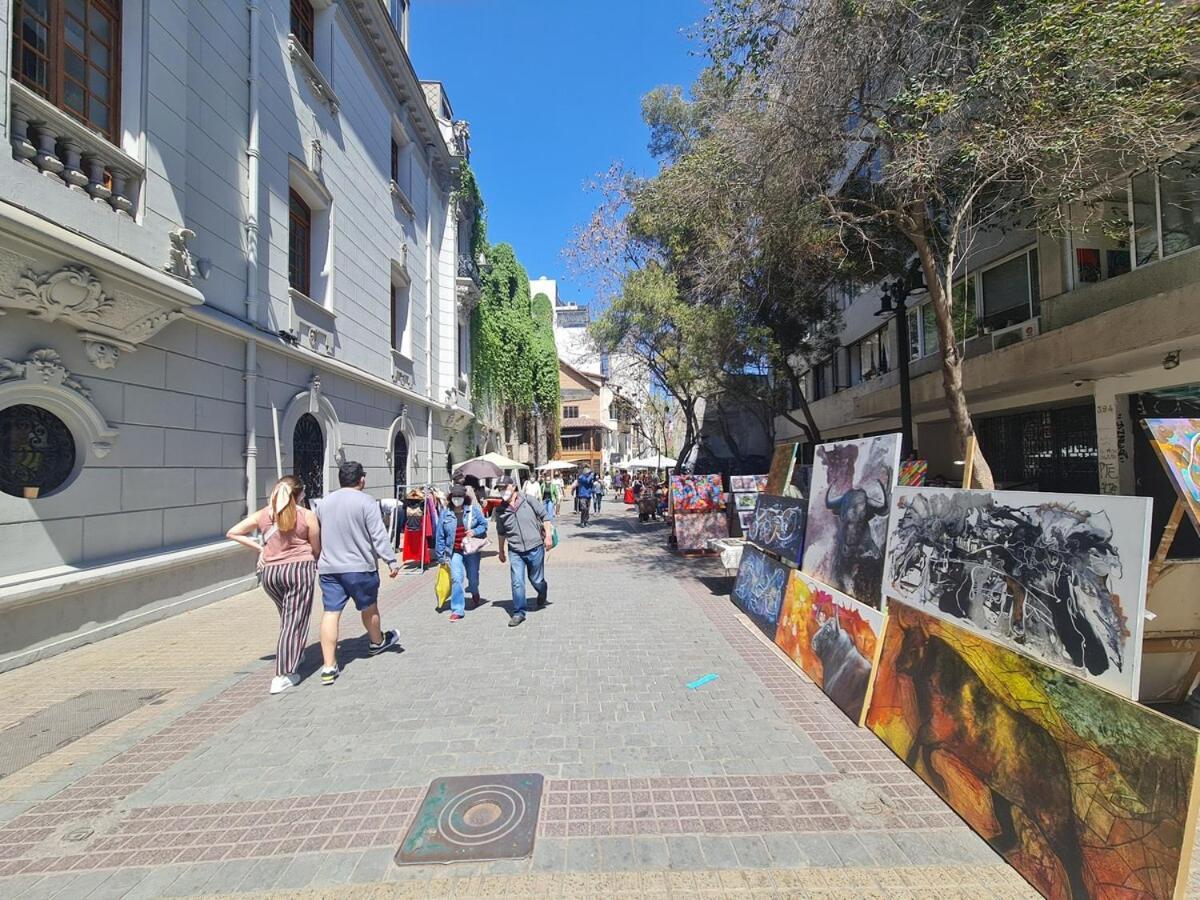 Oceana Suites Lastarria, En Cerro Santa Lucia 산티아고 외부 사진